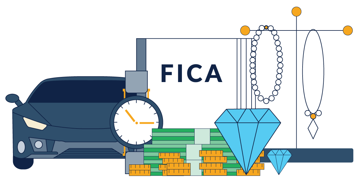 FICA and HVGDs - nCino KYC Africa Illustration