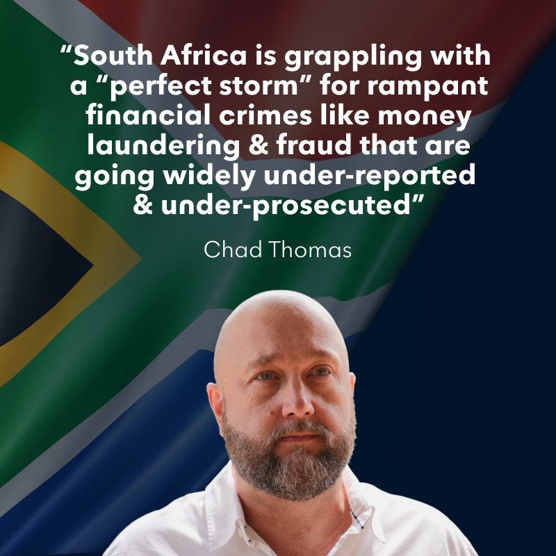 South Africa Faces ‘Perfect Storm’ of Financial Crime, Ready to ‘Fight Back’